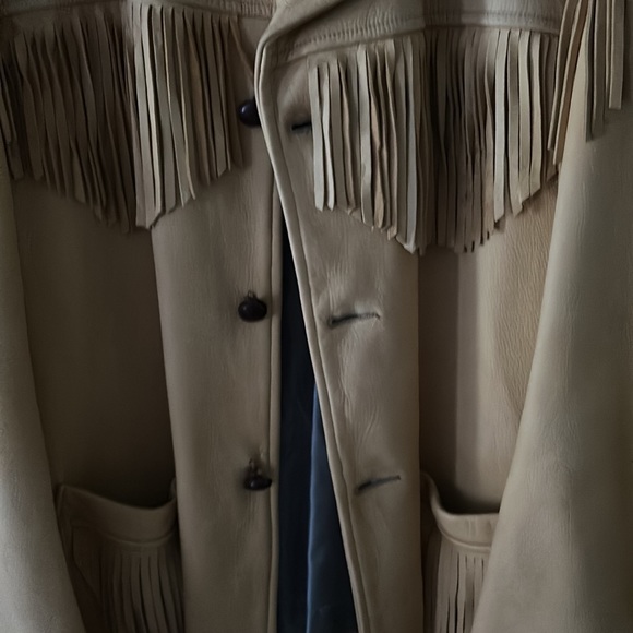 Berman Brothers Buckskin Fringe Jacket NEW - Picture 4 of 5